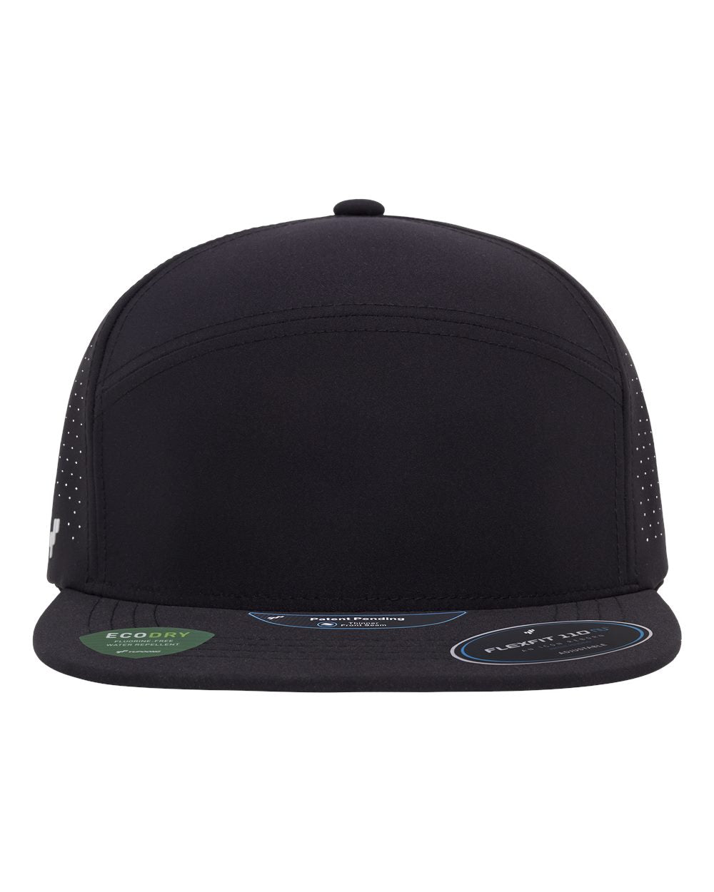 Custom Black Premium Arch Perforated Cap with Your Logo